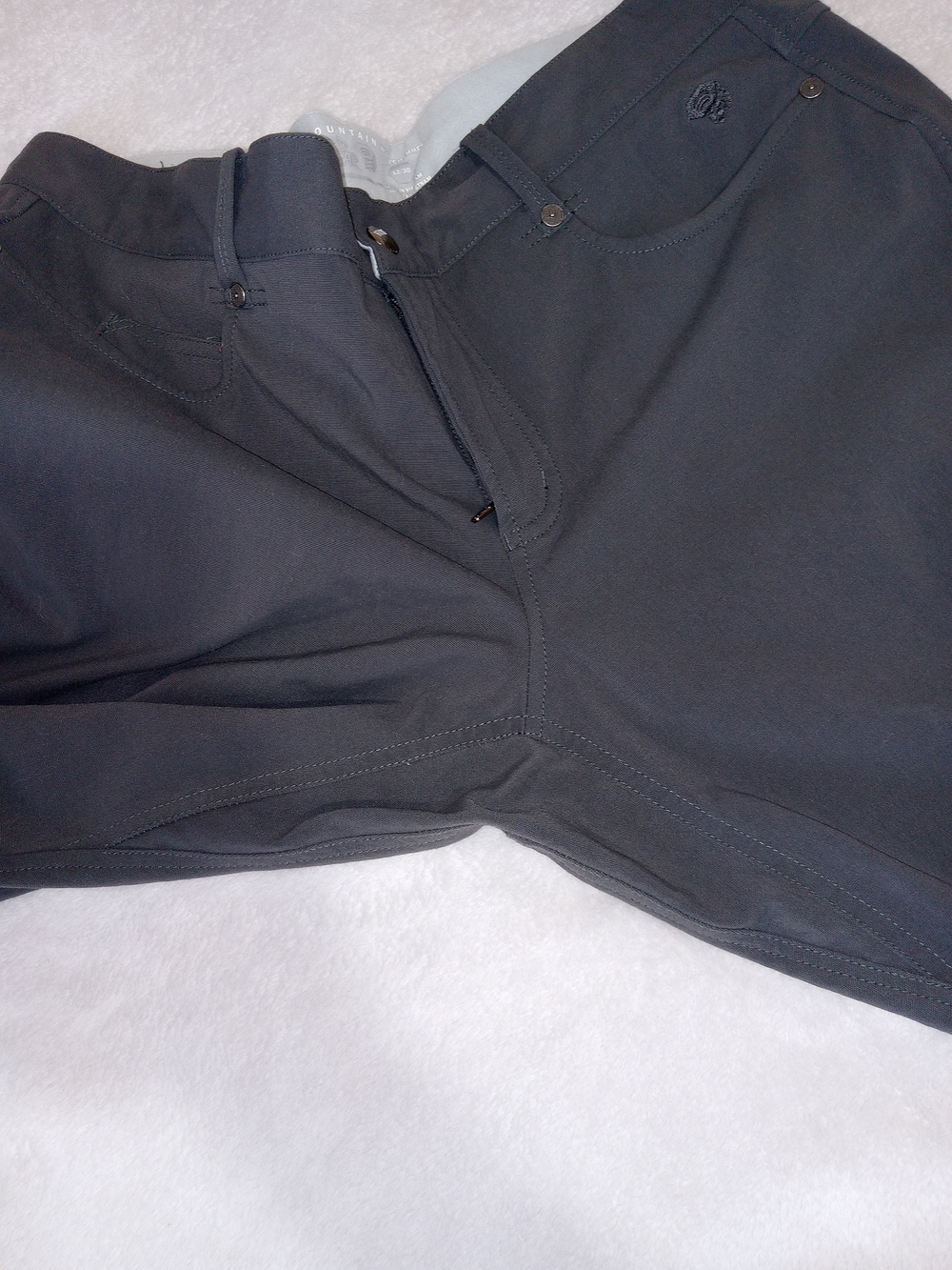 Mountain Hardwear Womens Hiking Pants 12/30  Stretch Nylon Trail Gorpcore - Picture 12 of 12